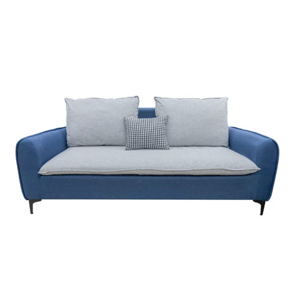 Shinning 3Seater Fabric Sofa Model:KL02 Colour:Grey Blue