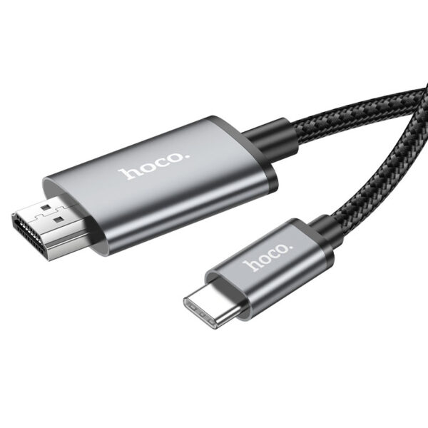 Hoco UA27 Type-C To HDTV HDMI 4K 2M HD On-Screen Cable